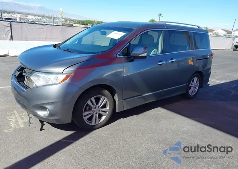 2015 Nissan Quest Sl из США, поврежденный, VIN JN8AE2KP0F9124435
